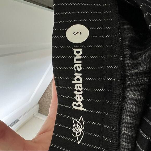 Betabrand Pinstripe Dress Yoga Pants - Picture 8 of 8